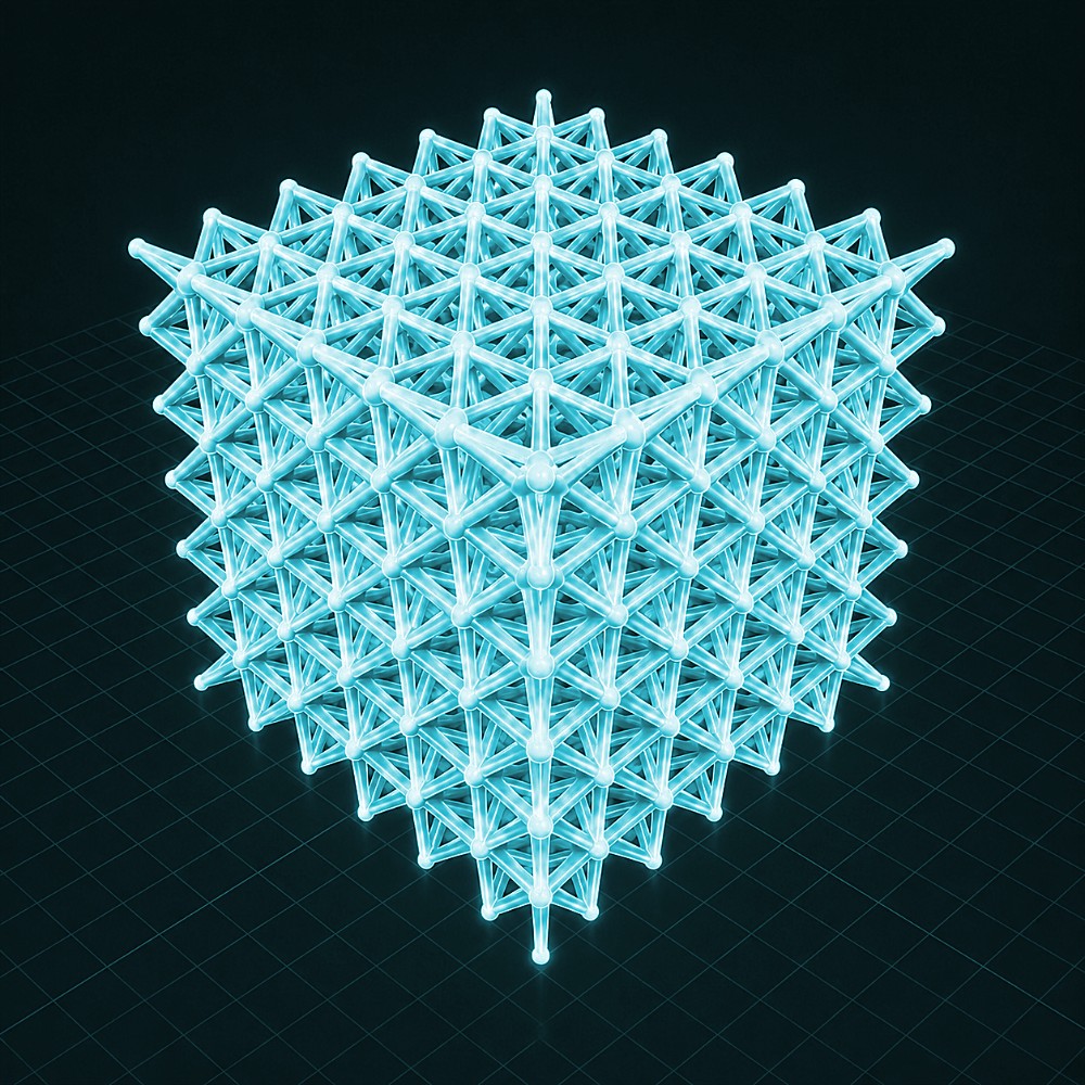 Auxetic lattice