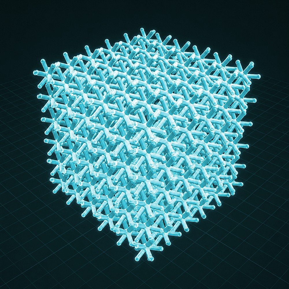 Rhombic lattice