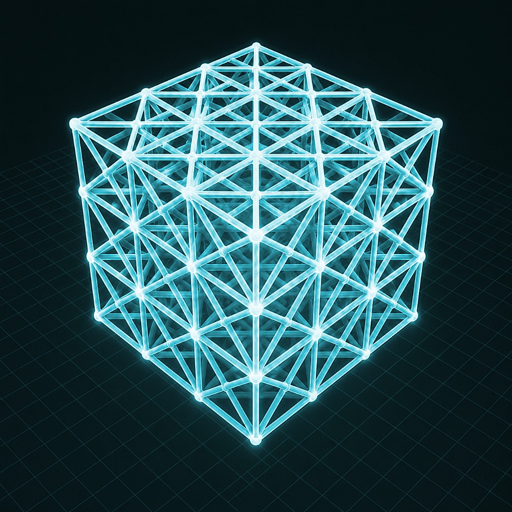Tetrahedral lattice